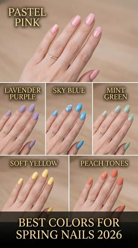 Best Colors for Spring Nails 2026