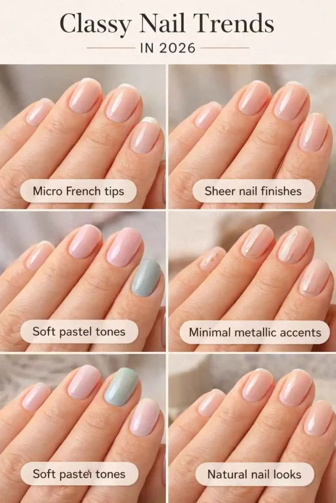Classy Nail Trends in 2026