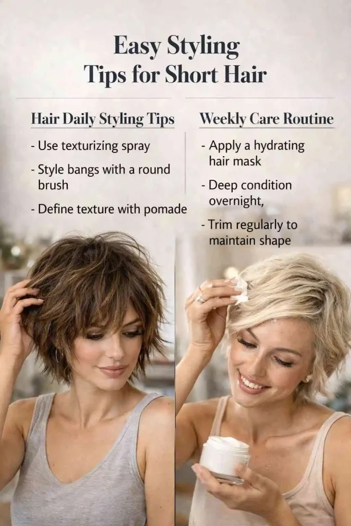 Easy-Styling-Tips-for-Short-Hair