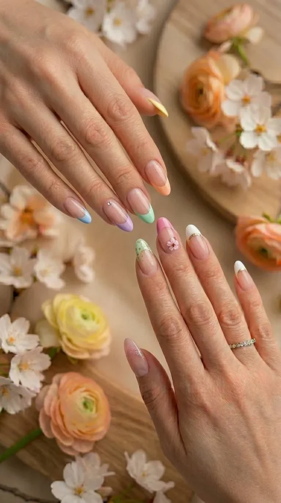 French Tips with a Twist