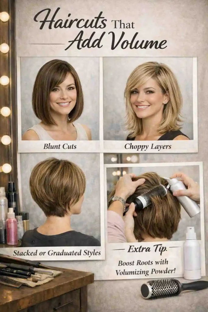 Haircuts That Add Volume