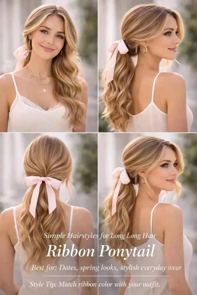 Ribbon Ponytail
