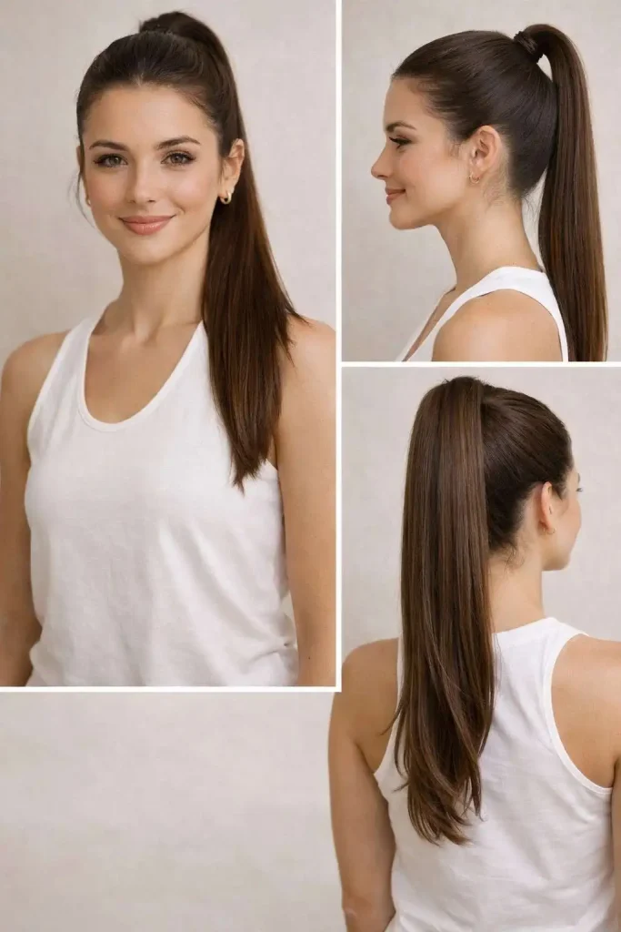 Sleek High Ponytail
