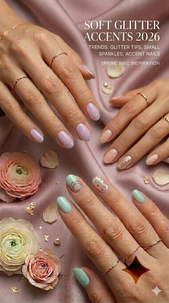 Soft Glitter Accents