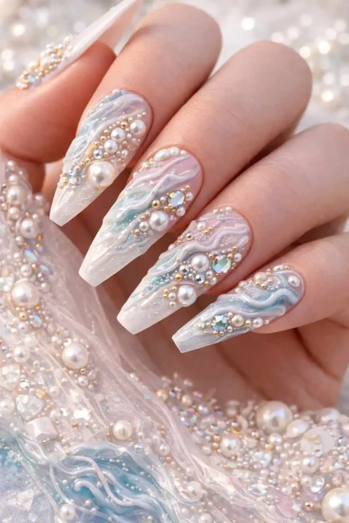 Textured Layered 3D Nail