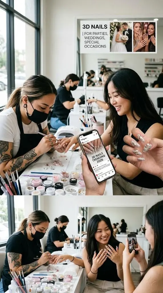 Why 3D Nails Are Trending in 2026