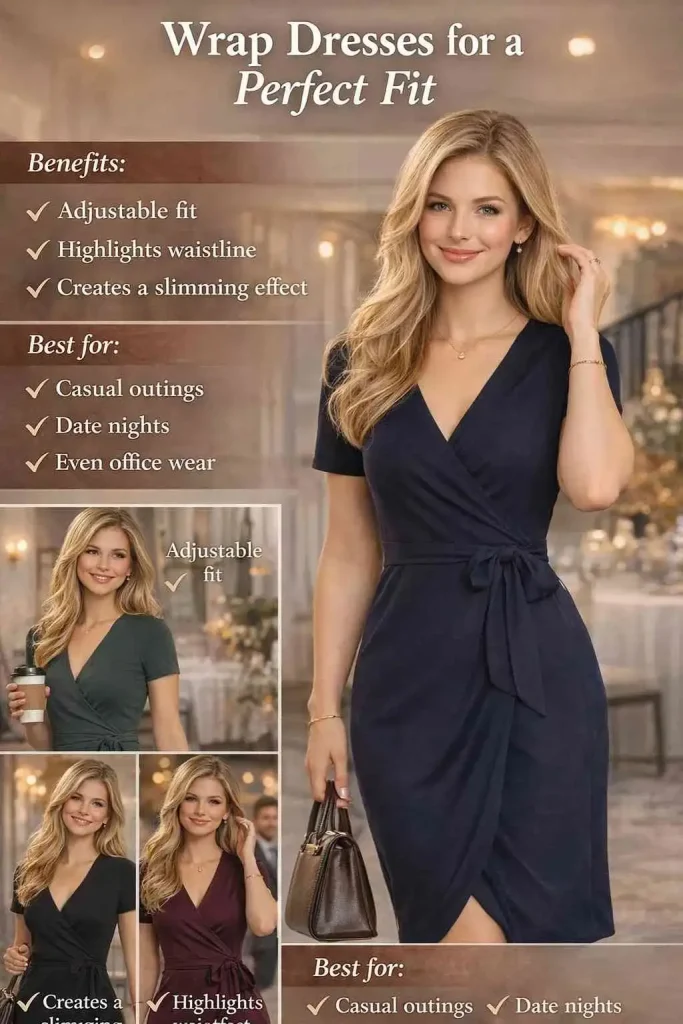 Wrap Dresses for a Perfect Fit